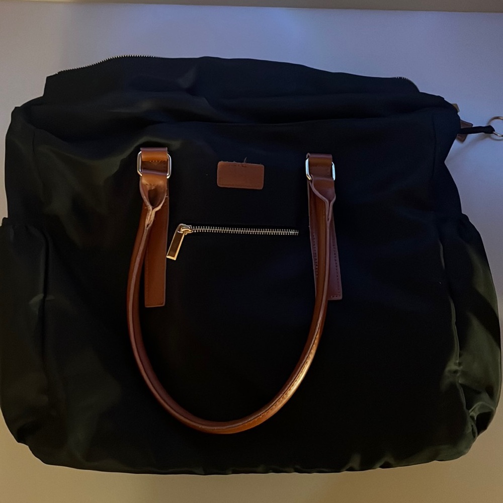 Black teacher tote bag